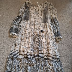 Anthropologie Boho Dress